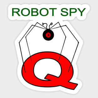 Jonny Quest Robot Spy! Sticker